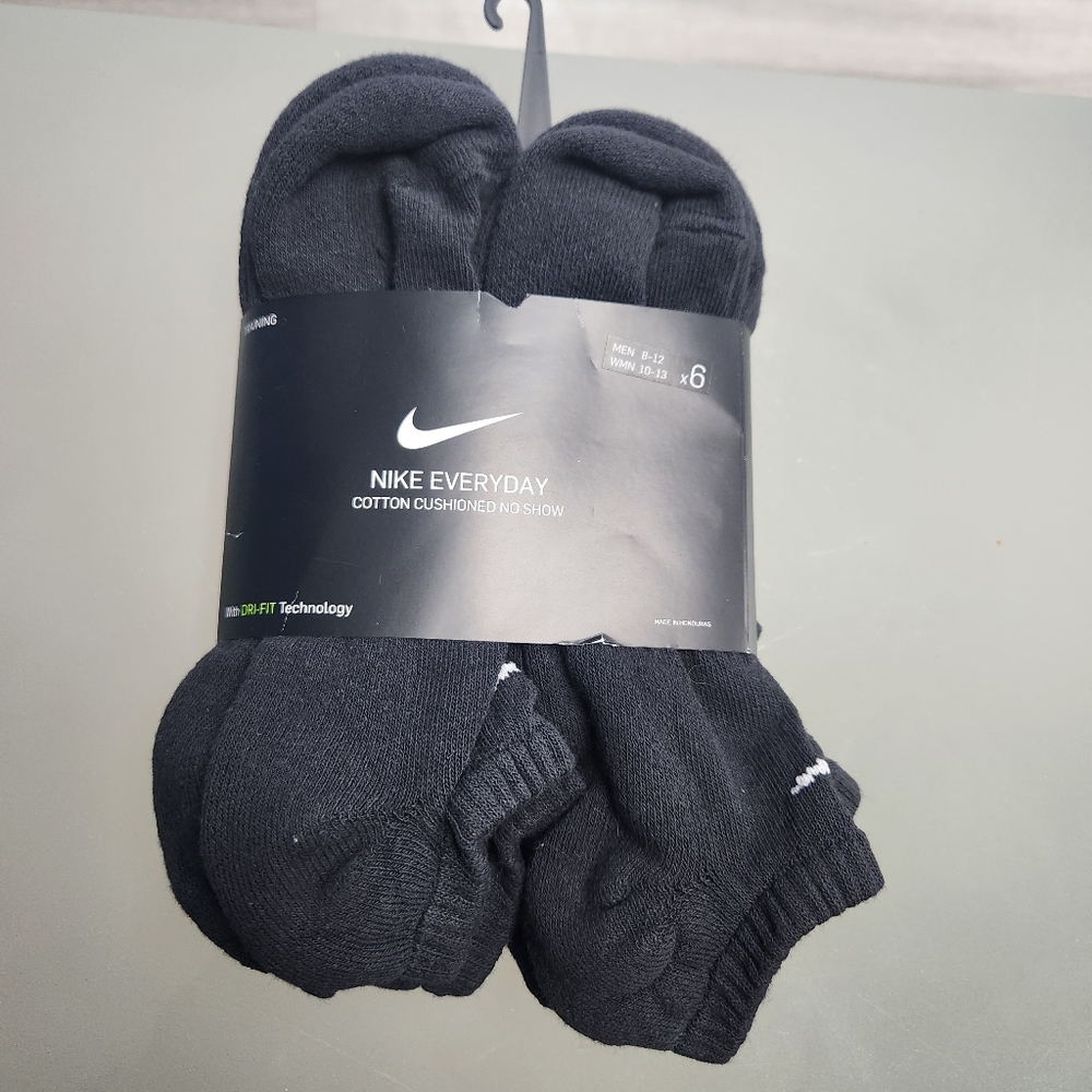 Nike No Show Socks Men's Size L